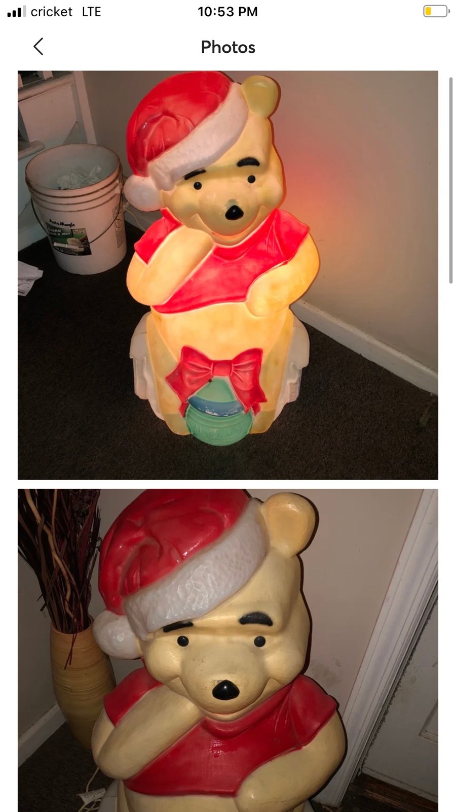 Winnie The Pooh Blowmold