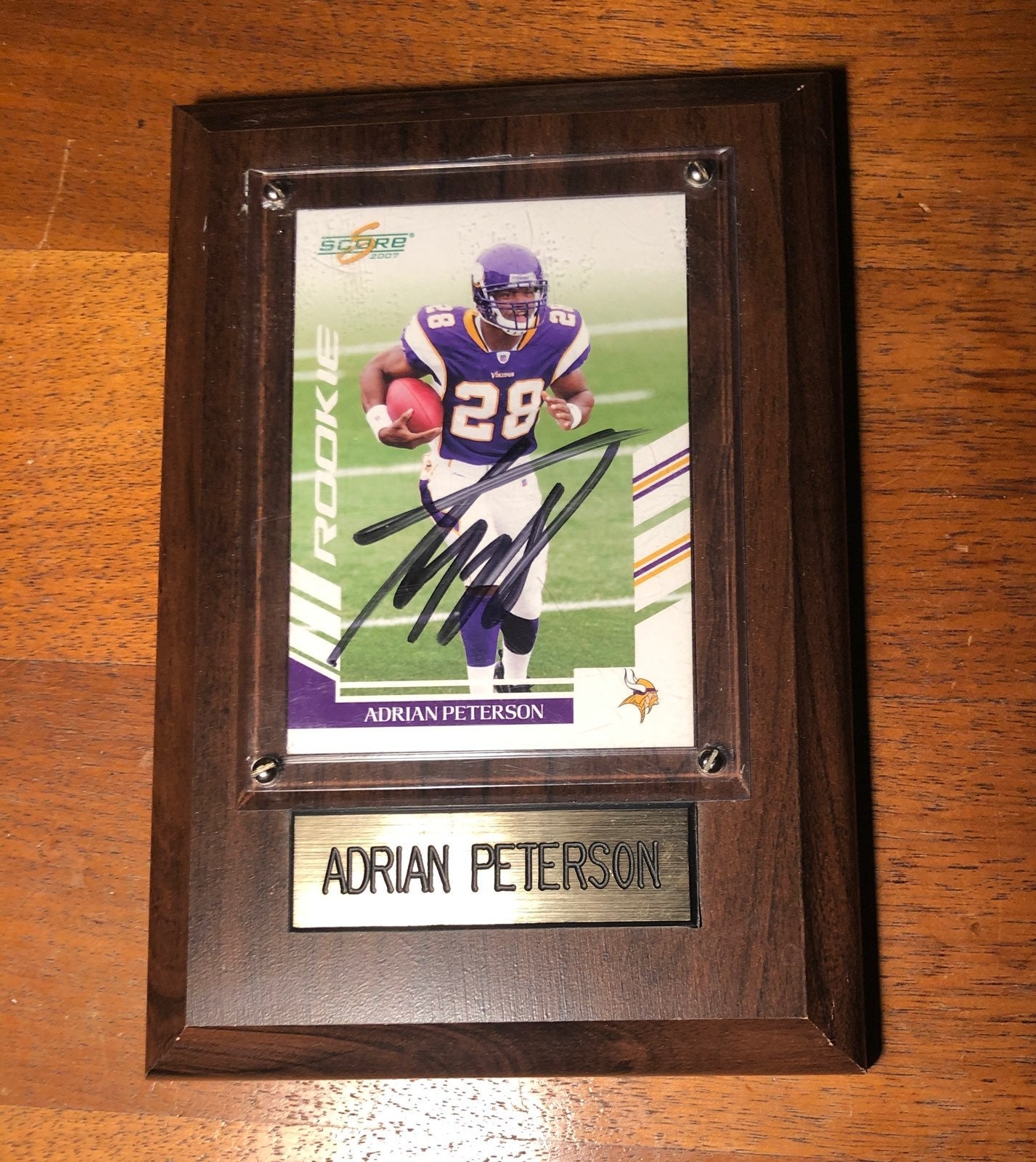 AP Autographed Rookie Card