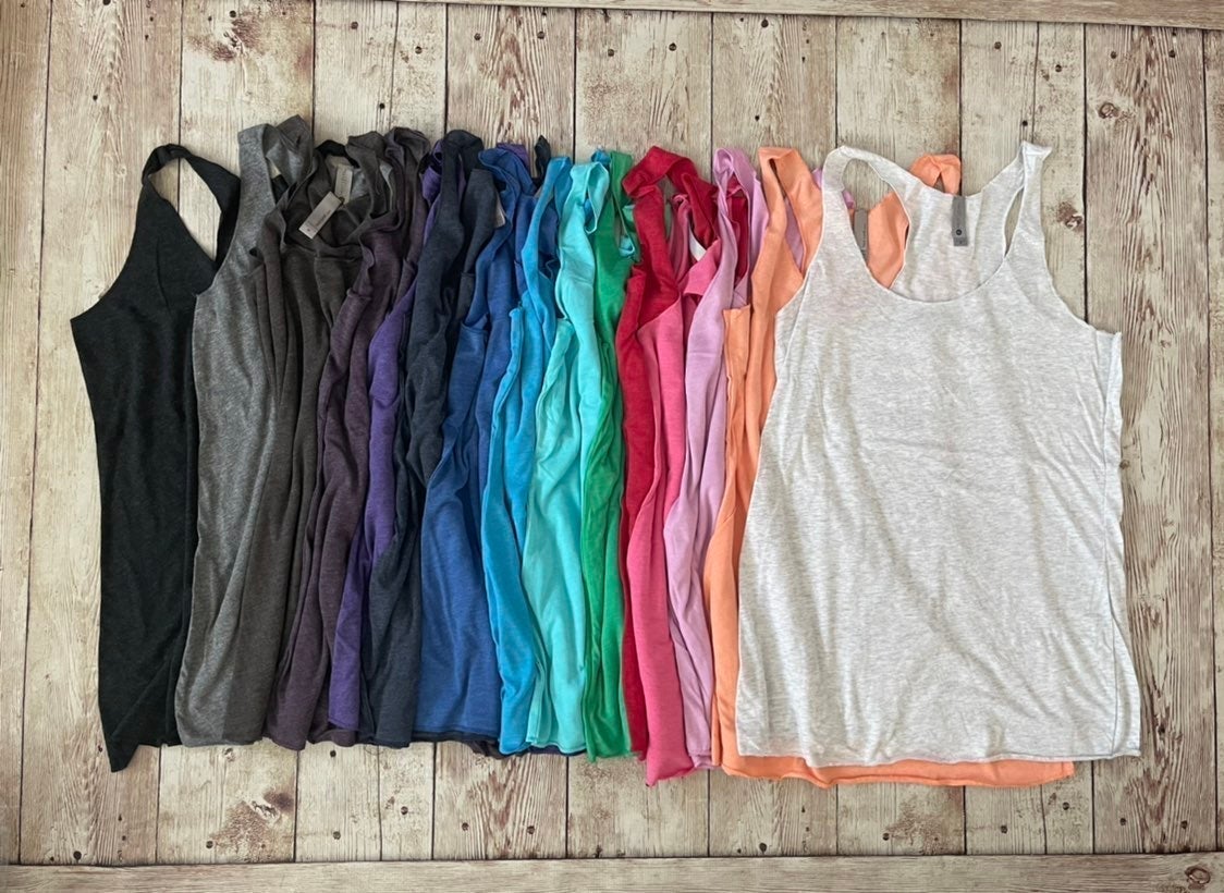 15 Next Level Triblend Tanks Bulk Lot S Small