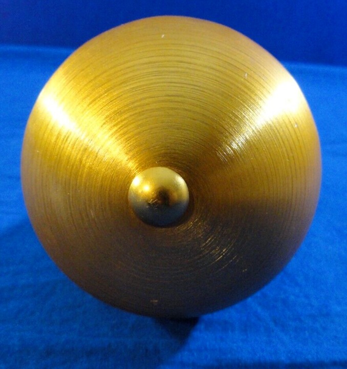 FLAGPOLE SB103 3 GOLD ANOD ALUMINUM BALL ORNAMENT 330000 STANDARD RC 688