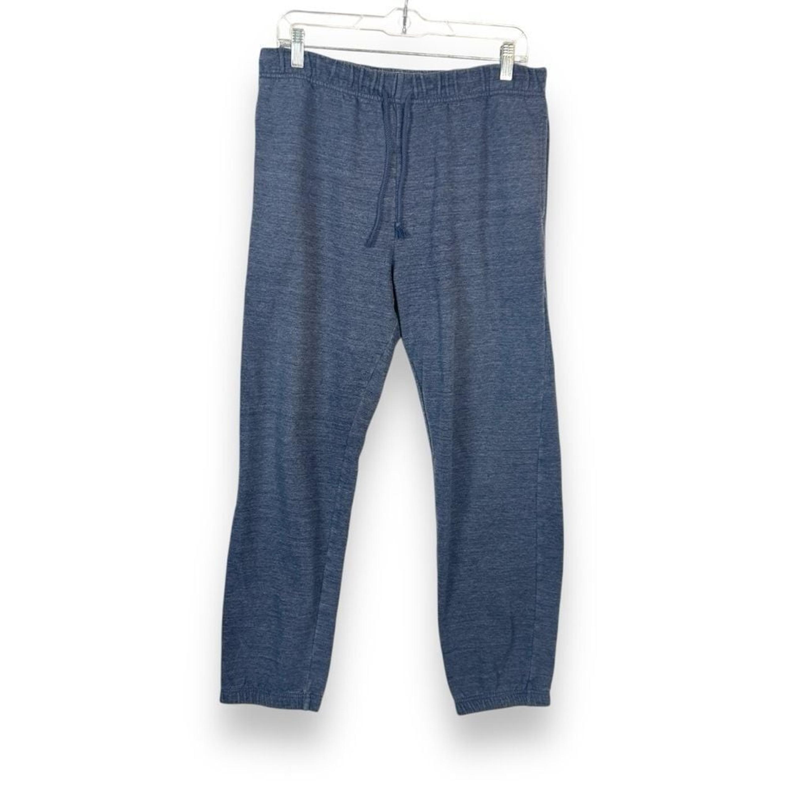 Lucky Brand Mens Pants Medium Joggers Sweatpants Pajama Lounge Soft Blue Elastic