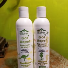 Lice repellent shampoo and conditioner