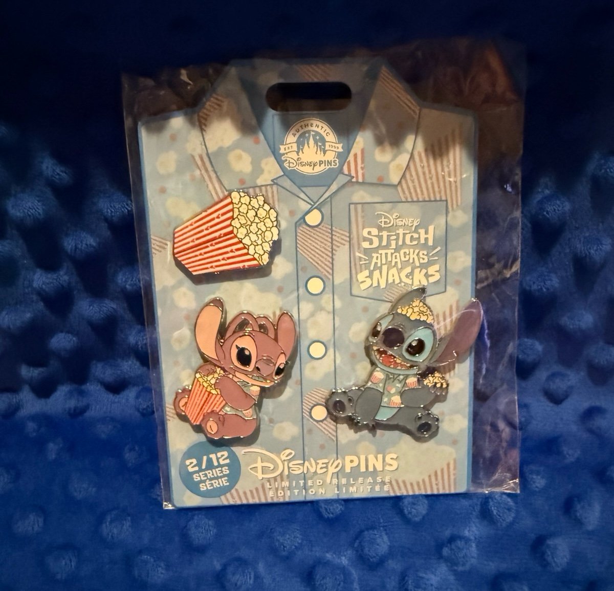 Disney Stitch Attacks Snacks Pin Series 2