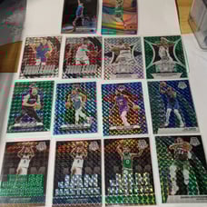 NBA mixed card lot of all inserts and prizms