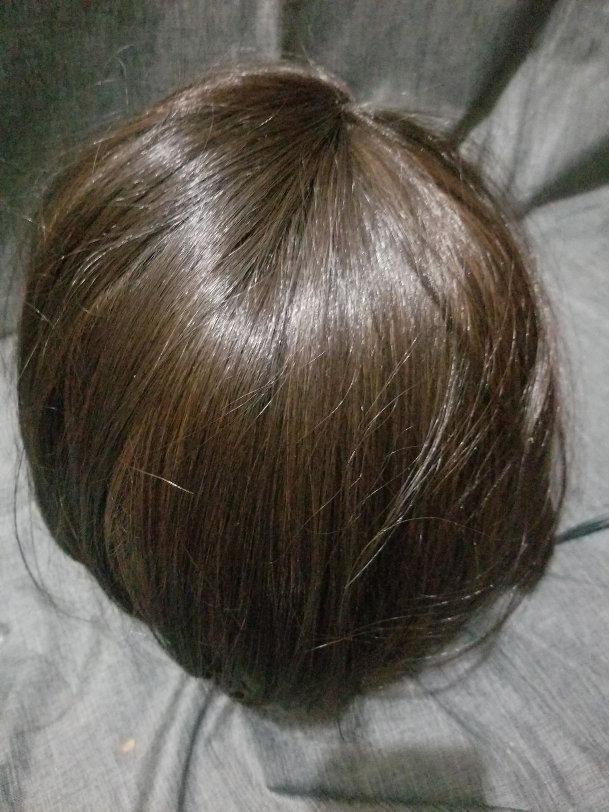 Never warn human hair wig