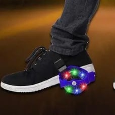 Colorful Flashing Pulley Skate Wheels Heel Adjustable Roller Skating Shoes for G