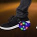 Colorful Flashing Pulley Skate Wheels Heel Adjustable Roller Skating Shoes for G