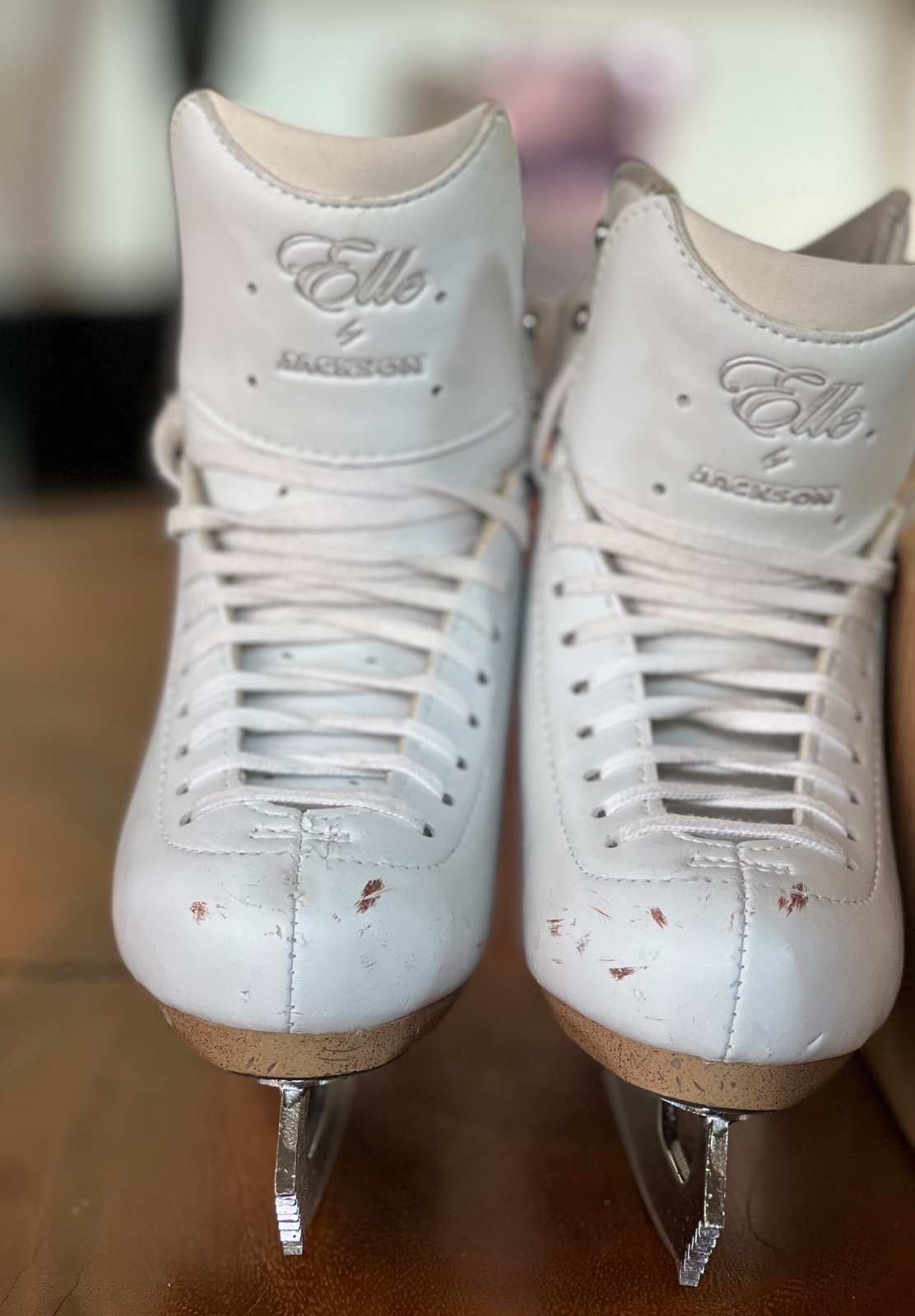 Jackson Elle Girls (kids size) Figure Skates size 1W blade 7 3/4