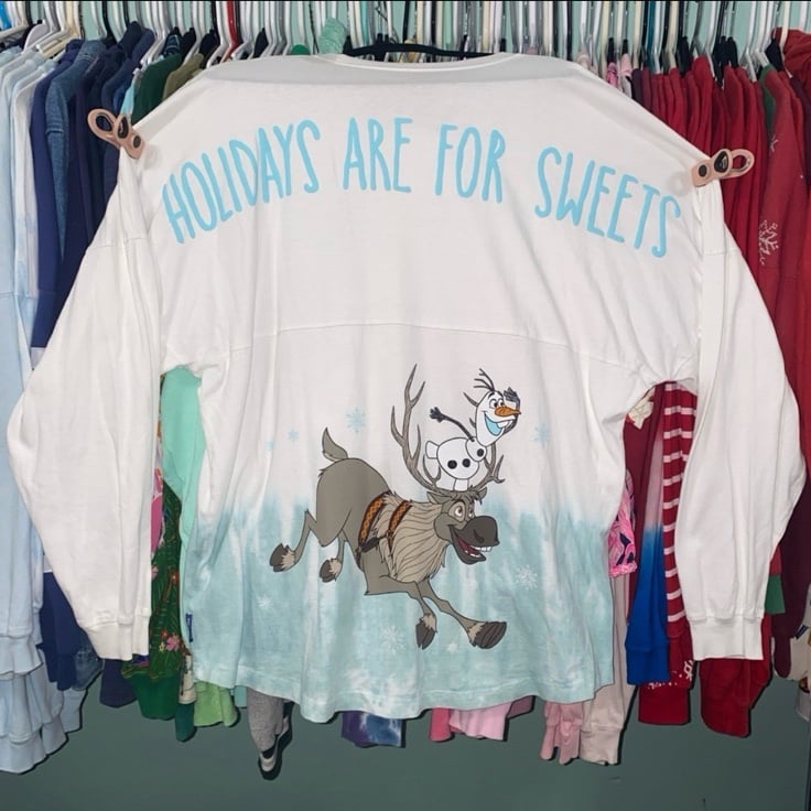 Disney parks EPCOT festival of the holidays frozen Sven Olaf spirit jersey XL