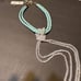Amrita Singh Clear Crystal Blue Noho Evening Choker