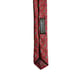 Vintage Rare Salvatore Ferragamo Tie Burgundy RED 100%Wool Italy Classic 3 Wide