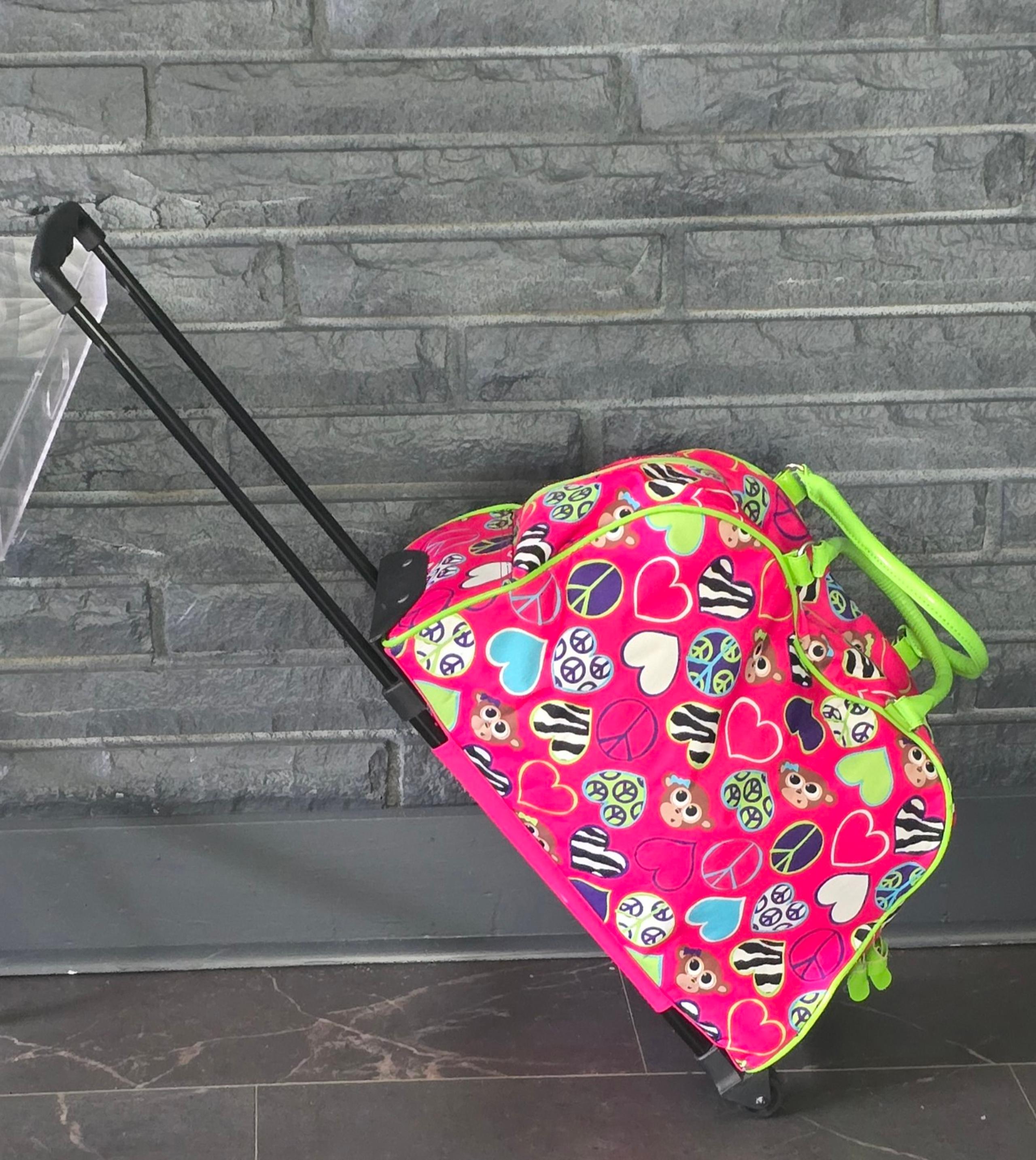 Rolling Carry On Luggage on Wheels
 18 Inch