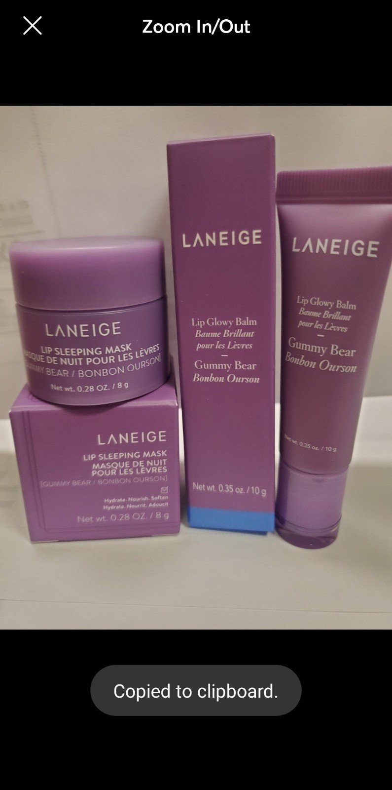 Laneige Perfect Pair lip care