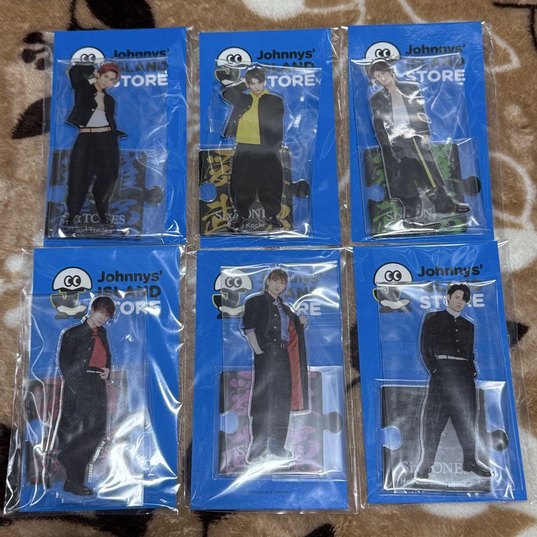 【School Uniform】SixTONES Acrylic Stand 6-piece Set