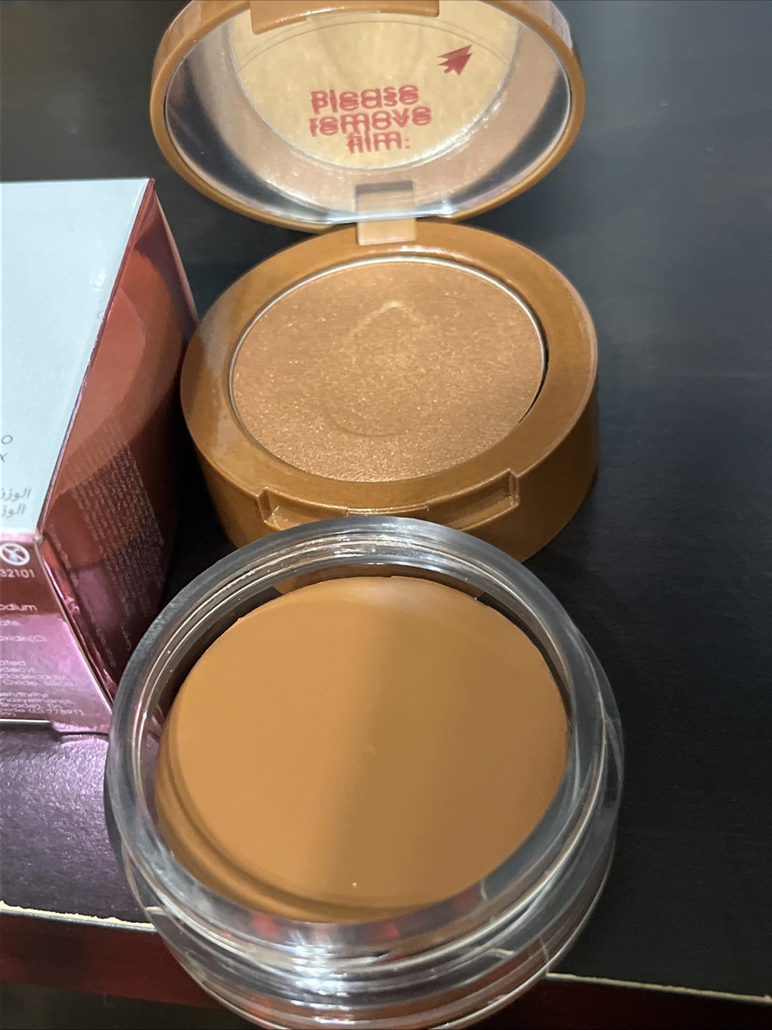 Beauty Blender BOUNCE Magic Fit Creamy Bronzer & Highlighter Duo: Golden/nutmeg