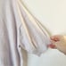 White + Warren Cashmere Elbow Sleeve Polo Sz L