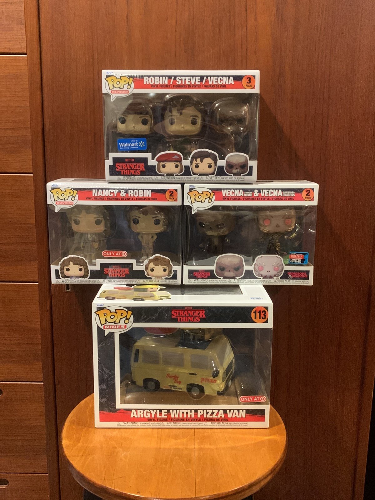 Stranger Things Funko Pop Lot