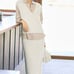 Uniqlo 3D knit Souffle Yarn Vest | V-neck