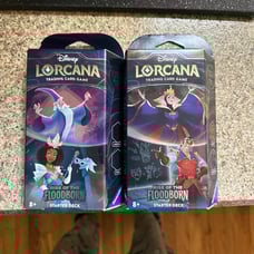 Lorcana Rise of the Floodborn Starter Deck Set of 2 Disney