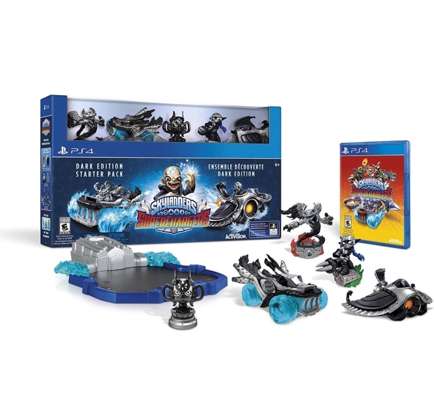 Skylanders SuperChargers: Dark Edition Starter Pack For Playstation 4 ps4 ps5