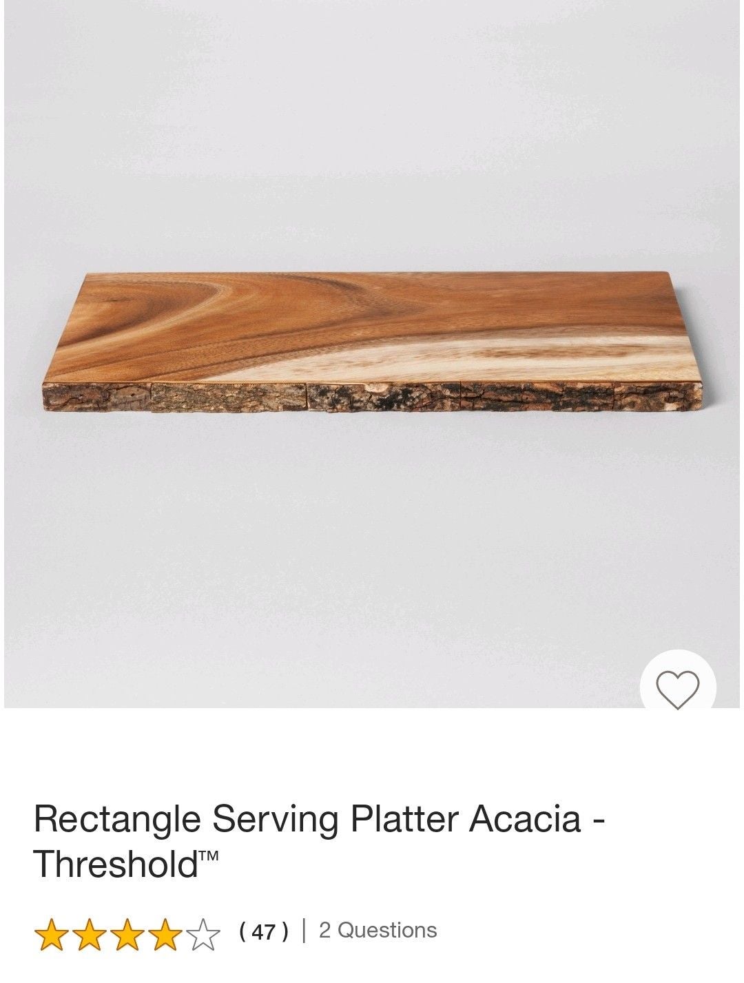 Wood Serving Platters