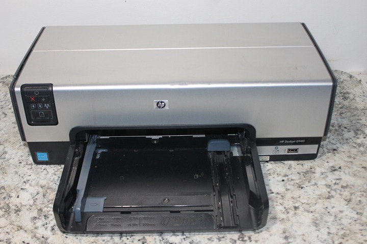 HP Deskjet 6940 Printer As Is -- Untested Lot #1