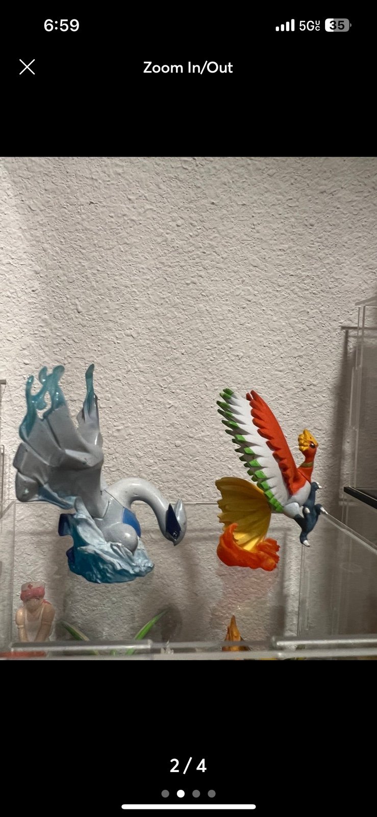 Pokemon lugia ans oh-oh promo figures