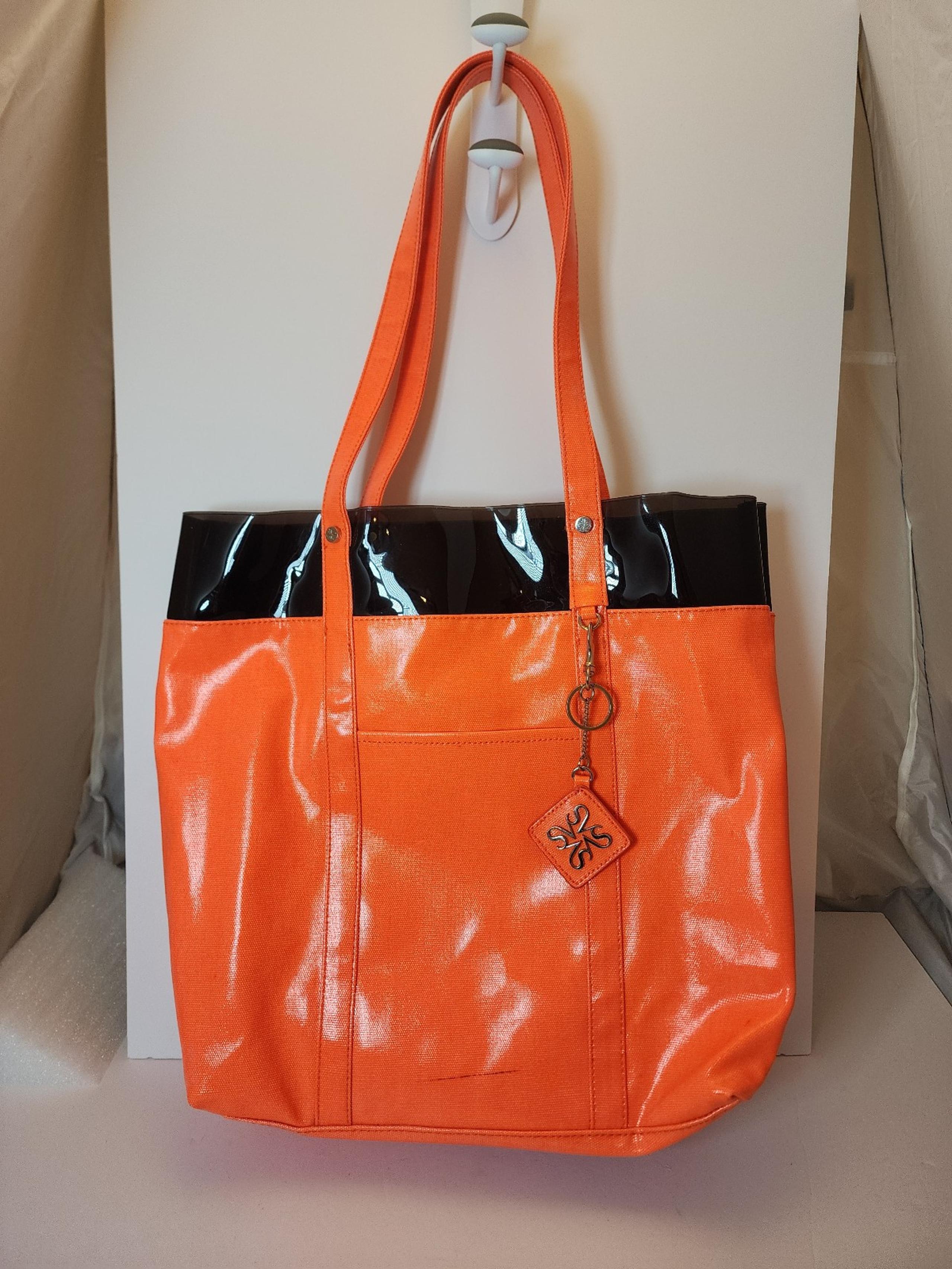 Simply Vera Shiny Orange Tote