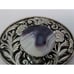 Western Style Belt Buckle With White And Purple Stone In Center