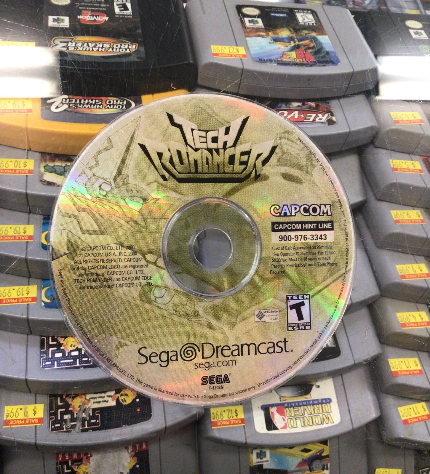 Tech Romancer for Sega Dreamcast PLEASE READ DESCRIPTION