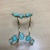 Kate Spade Green Sea Stones with Rhinestones cuff Bangle