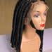 Black Jumbo Braid Frontal