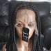 Black Jumbo Braid Frontal