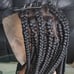 Black Jumbo Braid Frontal