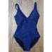 Gottex Ribbed Tummy Control Slimming Shaping One Piece Swimsuit Women's Size 8