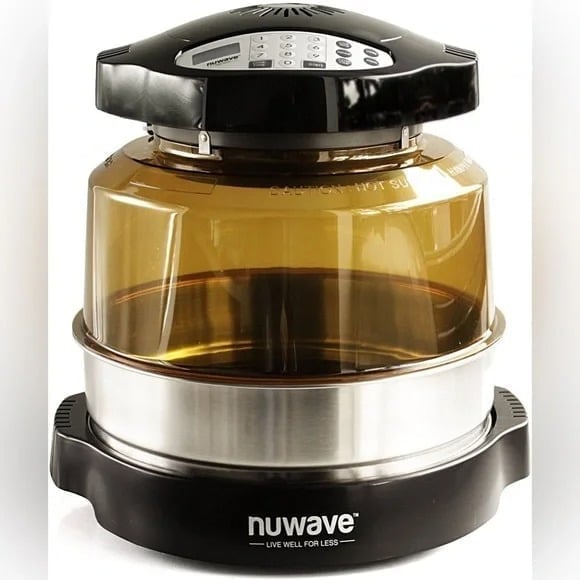 NUWAVE Oven Pro Plus with Stainless Steel Extender Ring