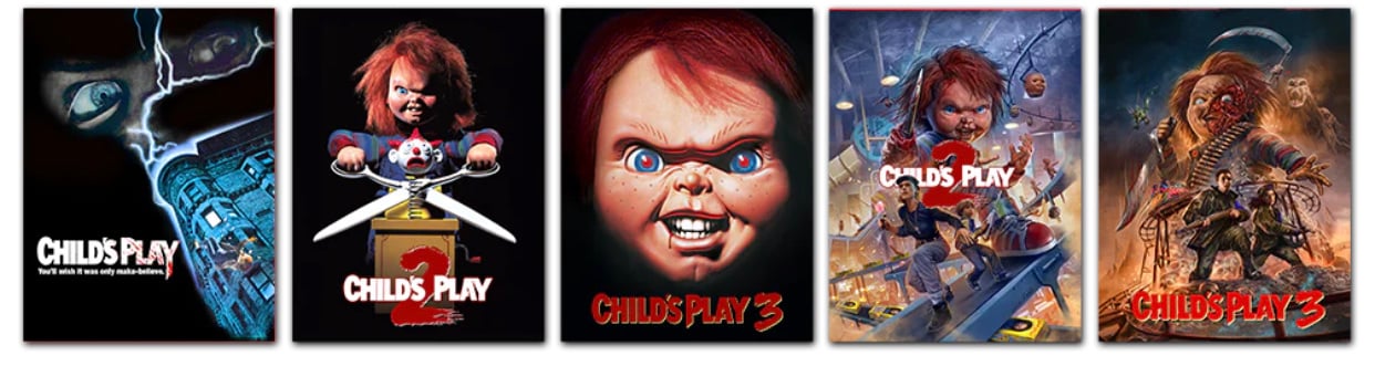Child’s play 18x24 poster bundle