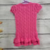 Ralph Lauren Pink Cable Knit Sweater Dress Size 12 months