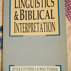 Linguistics and Biblical Interpretation