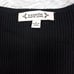 Nanette Lepore Shirt Womens L Black Ribbed Scoop Neck Career Evening Yarn New