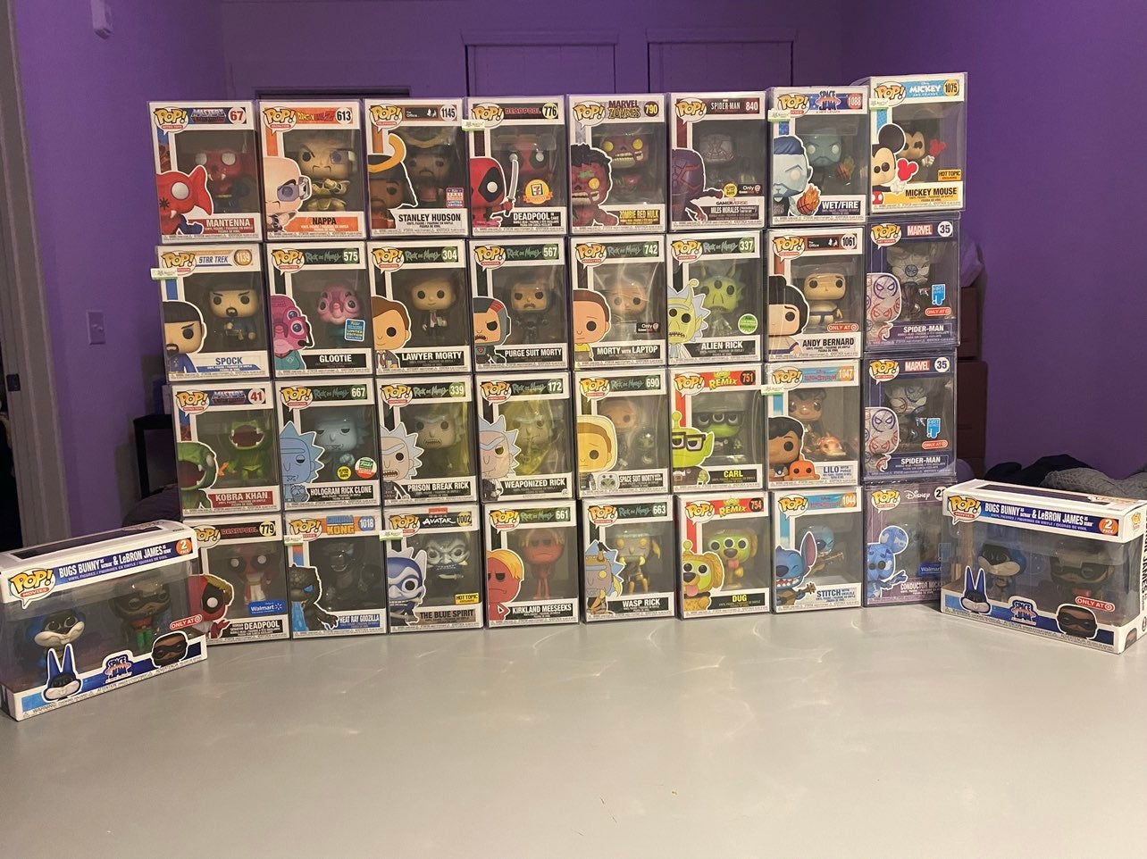 FUNKO POPS LOT of 34 (ALL PROTECTED)