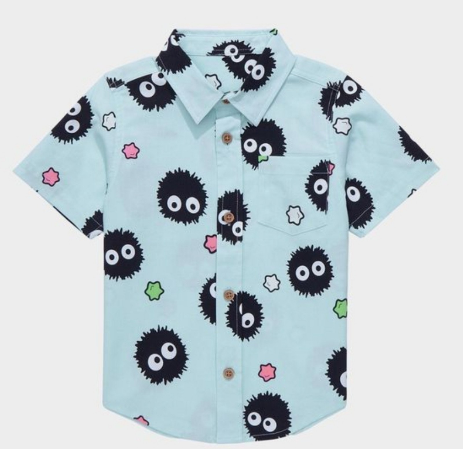 Our Universe Studio Ghibli Spirited Away Soot Sprite Allover Print Toddler Woven