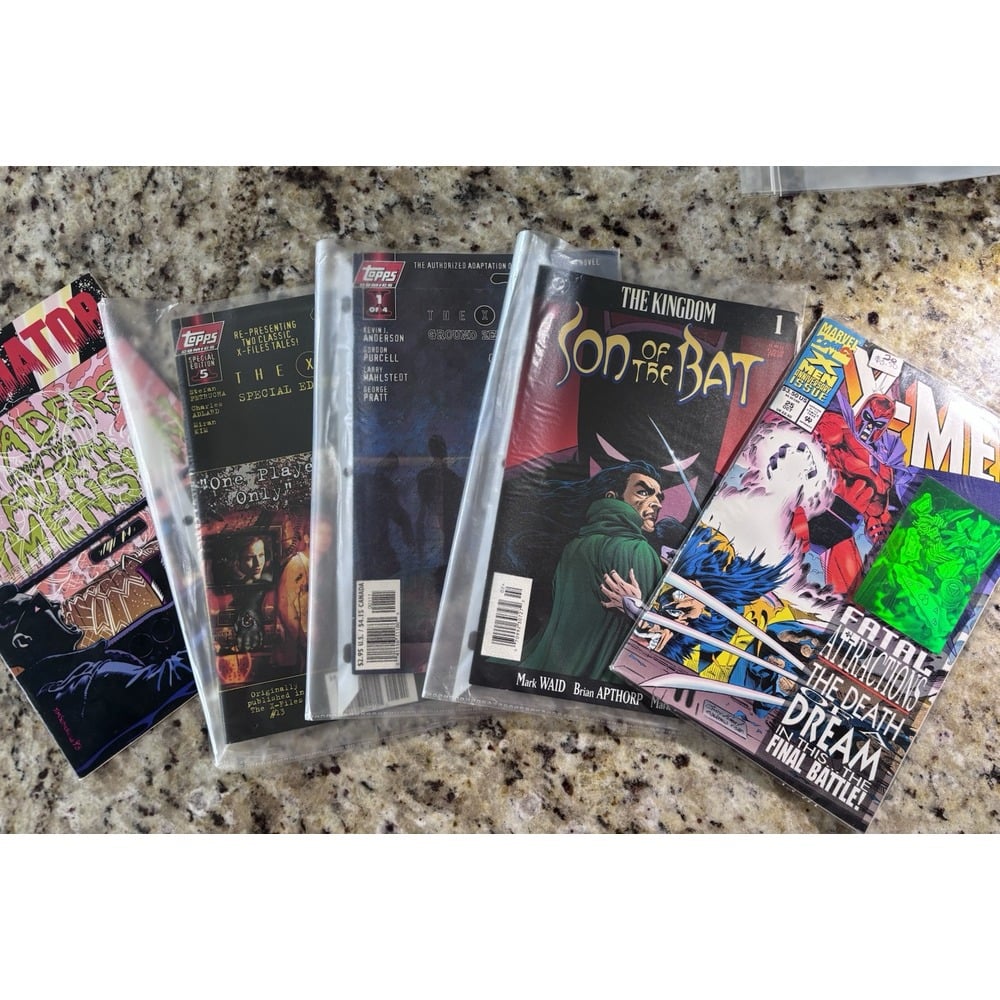 Bundle, Comic Books, X-Men, The Kingdom, Son Of Bat X-Files Predators 3149