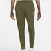 NEW NIKE Club Fleece Tapered Joggers - Olive green - Standard Fit - Size Medium