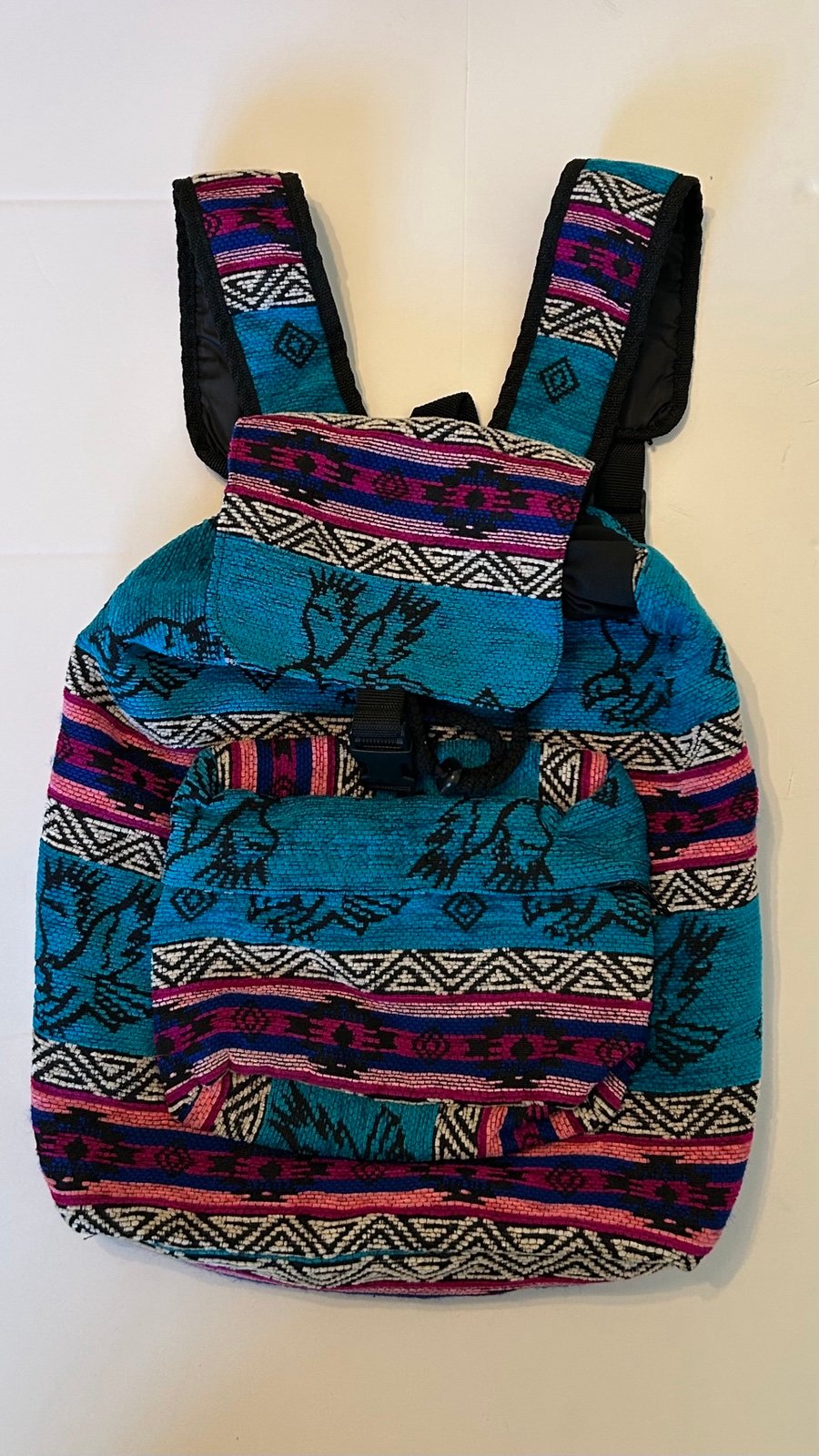 K.A. Native Arts Handmade SouthWestern Native American Style Backpack Eagle