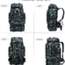 100L Camping Hiking Backpack Military Survival Rucksack Bushcraft Outdoor Bag
