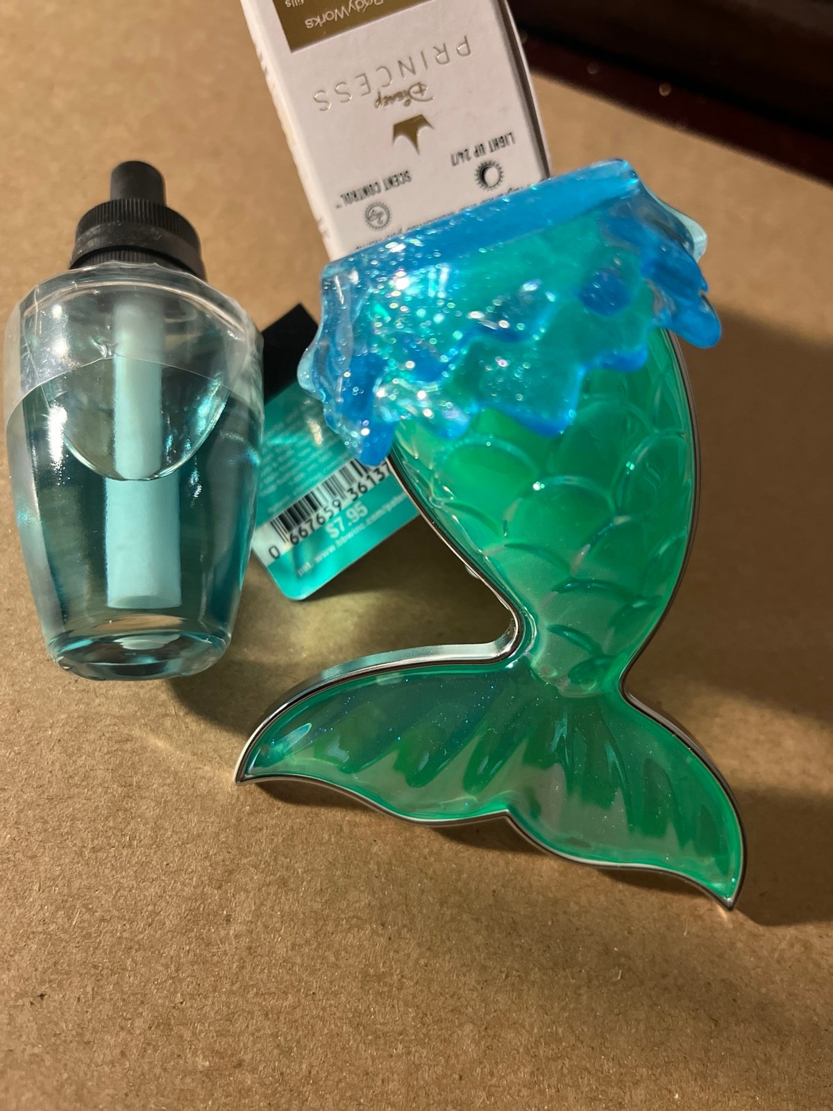 Disney Princess Ariel Wallflowers Adjustable Scent Nightlight Plug-In & Refill