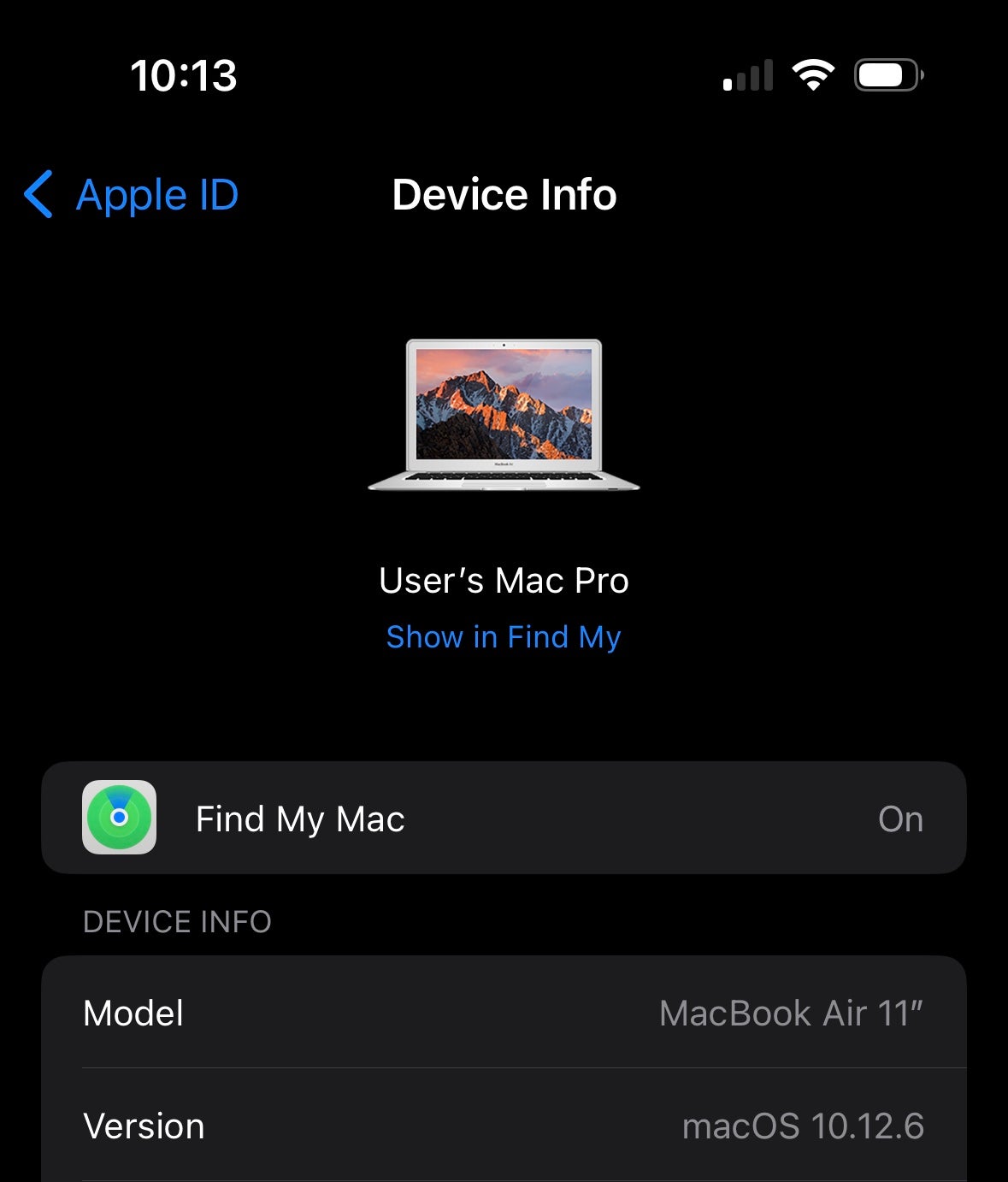MacBook Air 11