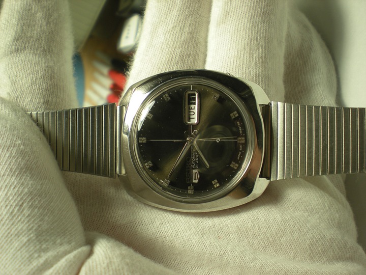 Men SEIKO Vintage 69 Mechanical Set & Auto Wind 21j Watch 6119-7083 Radiant Dial
