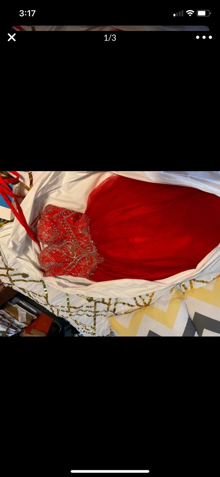 Corset prom dress